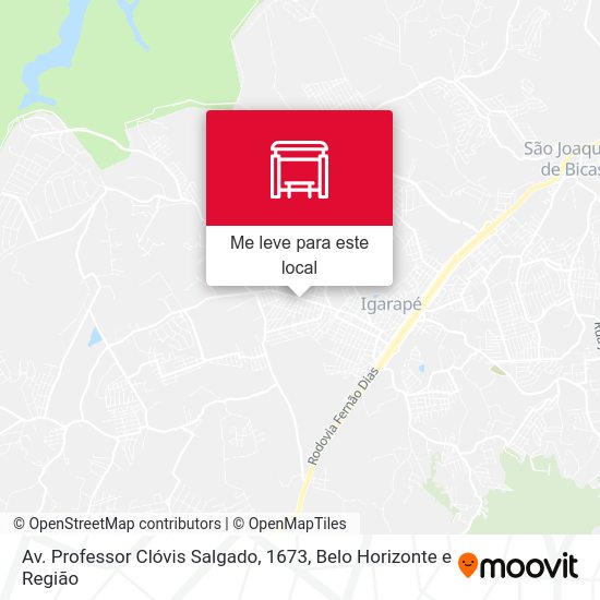 Av. Professor Clóvis Salgado, 1673 mapa