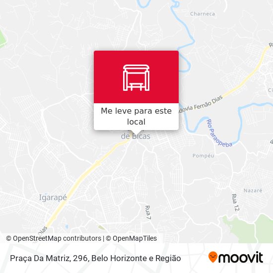 Praça Da Matriz, 296 mapa