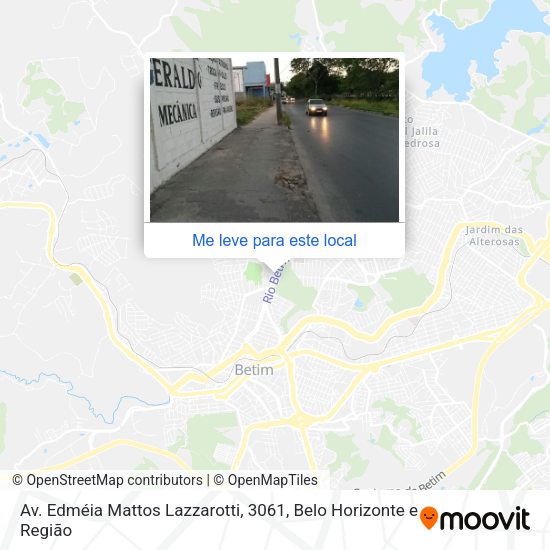 Av. Edméia Mattos Lazzarotti, 3061 mapa