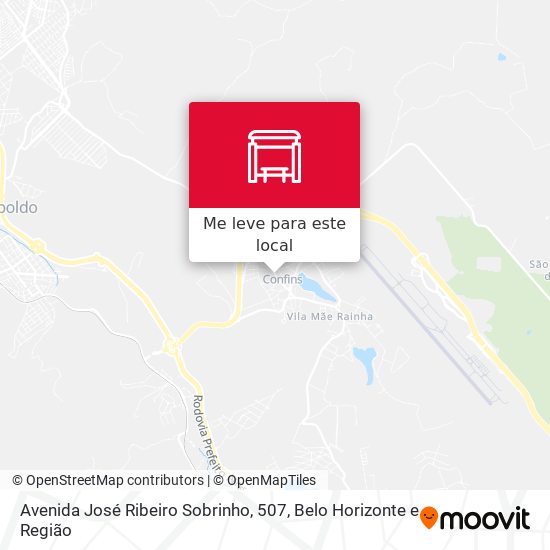 Avenida José Ribeiro Sobrinho, 507 mapa
