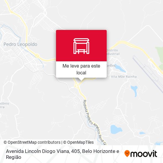 Avenida Lincoln Diogo Viana, 405 mapa