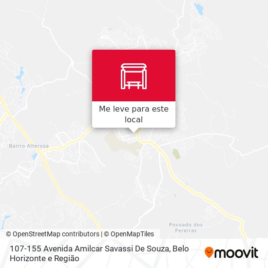 107-155 Avenida Amilcar Savassi De Souza mapa