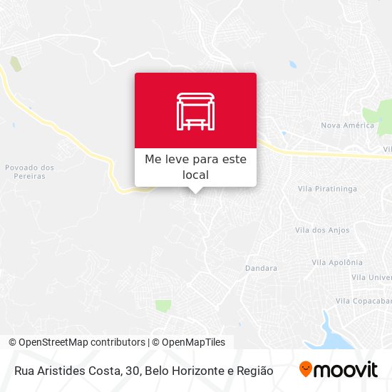 Rua Aristides Costa, 30 mapa