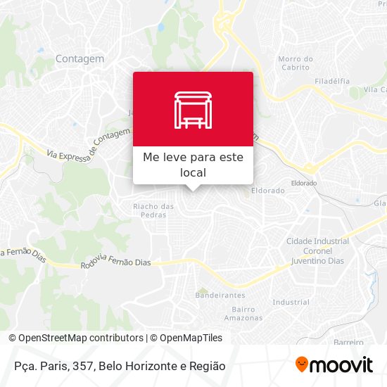 Pça. Paris, 357 mapa