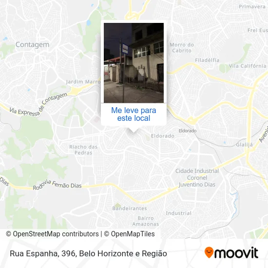 Rua Espanha, 396 mapa