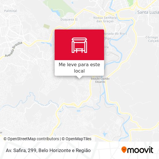 Av. Safira, 299 mapa