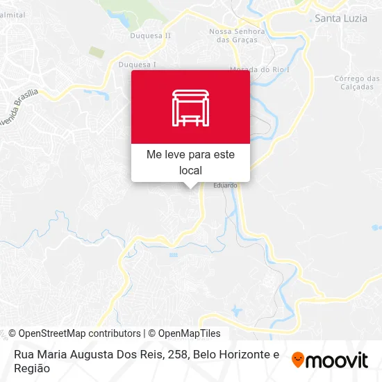 Rua Maria Augusta Dos Reis, 258 mapa