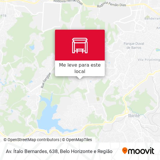 Av. Ítalo Bernardes, 638 mapa