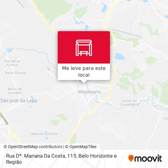 Rua Dª. Mariana Da Costa, 115 mapa