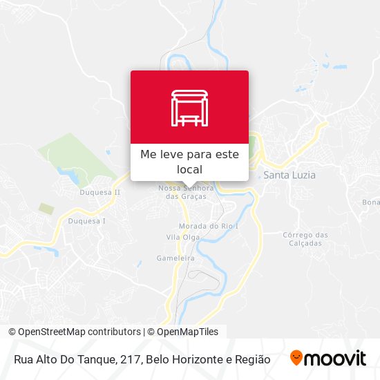 Rua Alto Do Tanque, 217 mapa