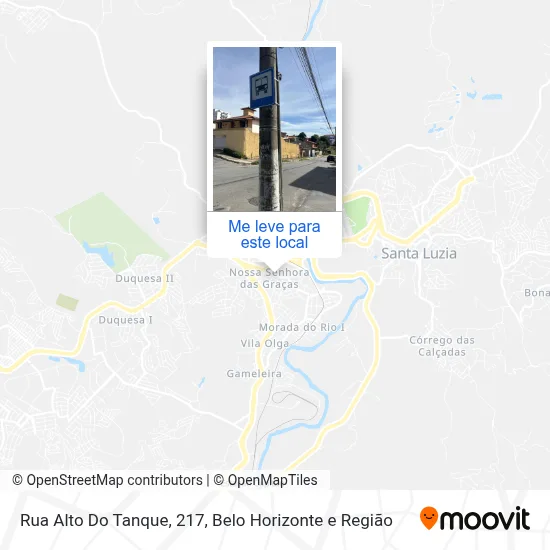 Rua Alto Do Tanque, 217 mapa