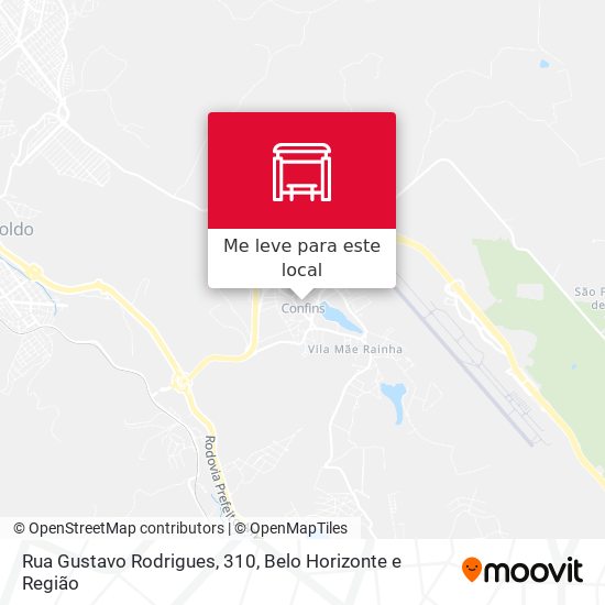 Rua Gustavo Rodrigues, 310 mapa