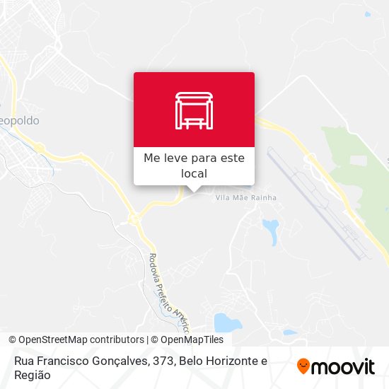 Rua Francisco Gonçalves, 373 mapa