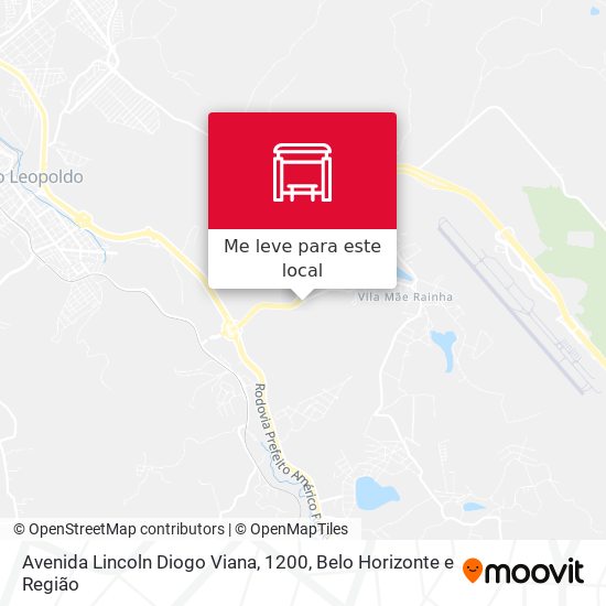 Avenida Lincoln Diogo Viana, 1200 mapa