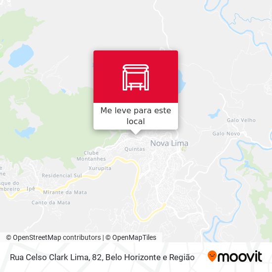 Rua Celso Clark Lima, 82 mapa