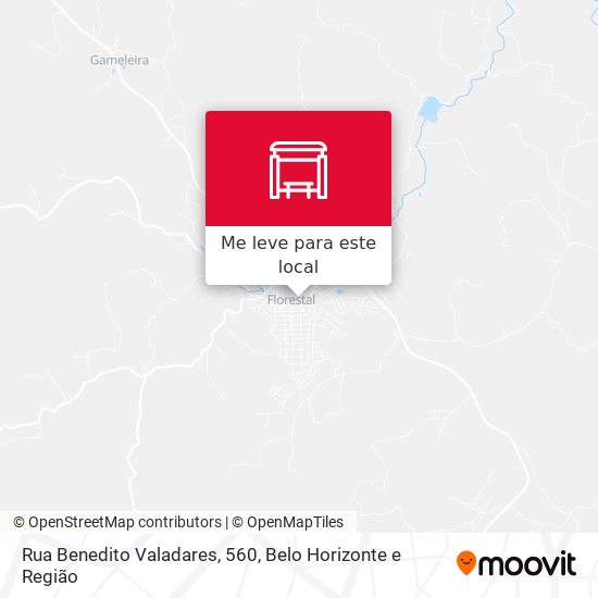 Rua Benedito Valadares, 560 mapa