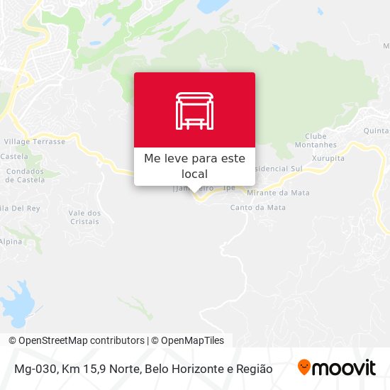 Mg-030, Km 15,9 Norte mapa