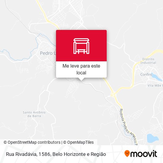 Rua Rivadávia, 1586 mapa
