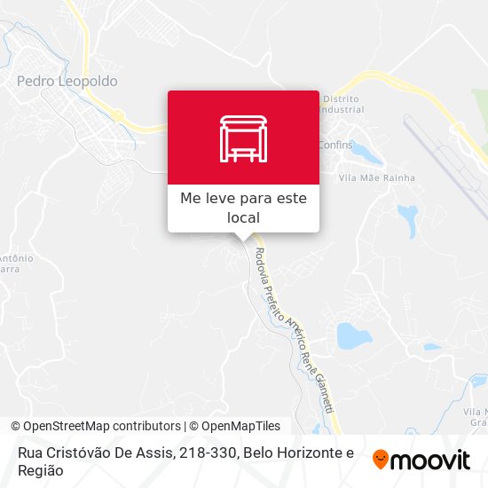 Rua Cristóvão De Assis, 218-330 mapa