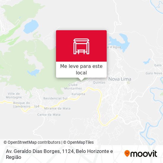 Av. Geraldo Dias Borges, 1124 mapa