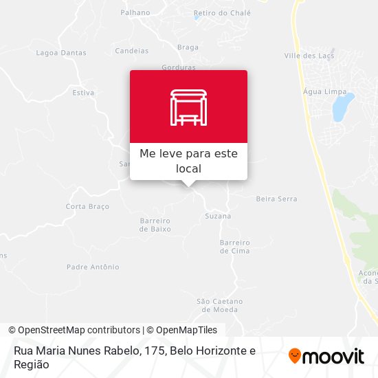 Rua Maria Nunes Rabelo, 175 mapa
