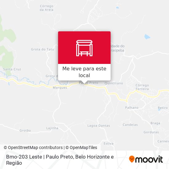 Bmo-203 Leste | Paulo Preto mapa