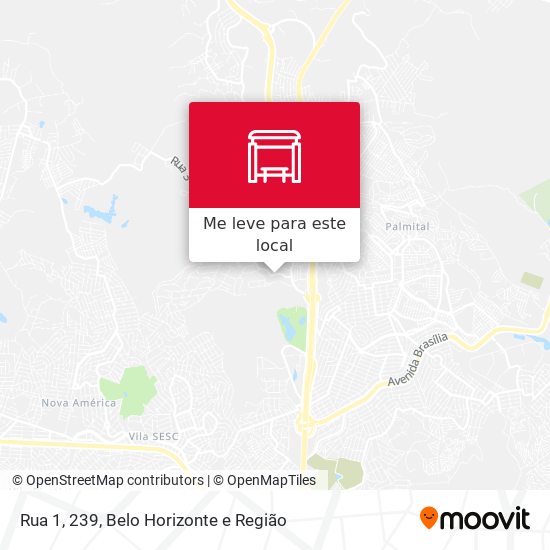 Rua 1, 239 mapa