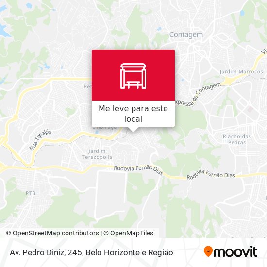Av. Pedro Diniz, 245 mapa