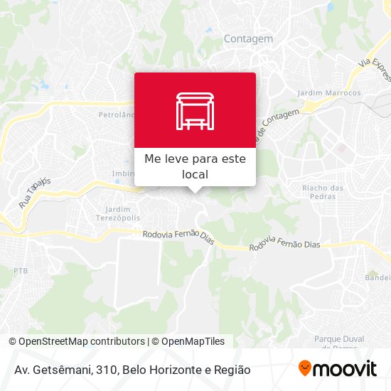 Av. Getsêmani, 310 mapa