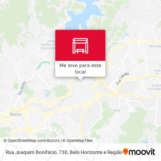 Rua Joaquim Bonifácio, 730 mapa