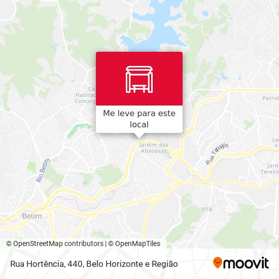 Rua Hortência, 440 mapa
