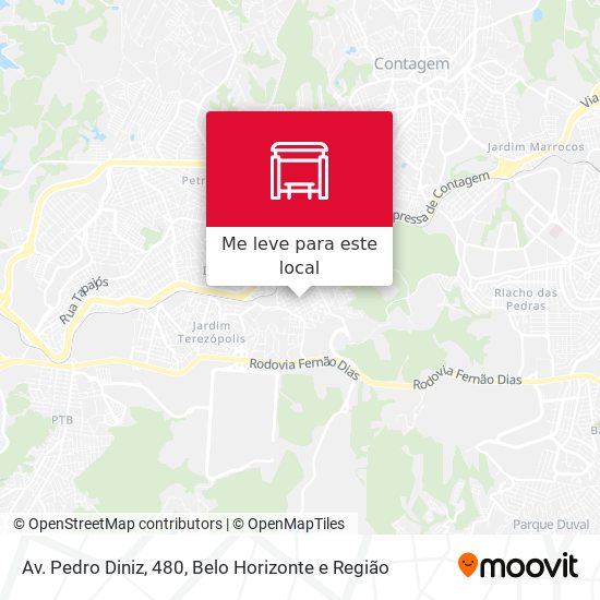 Av. Pedro Diniz, 480 mapa