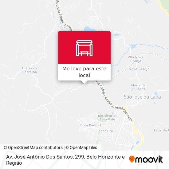 Av. José Antônio Dos Santos, 299 mapa
