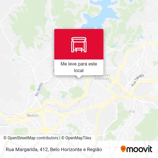Rua Margarida, 412 mapa