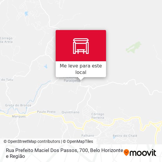 Rua Prefeito Maciel Dos Passos, 700 mapa