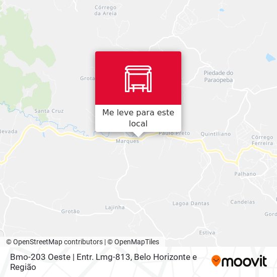 Bmo-203 Oeste | Entr. Lmg-813 mapa