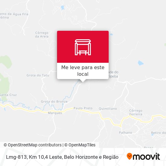 Lmg-813, Km 10,4 Leste mapa
