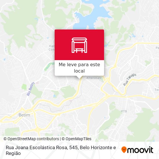 Rua Joana Escolástica Rosa, 545 mapa