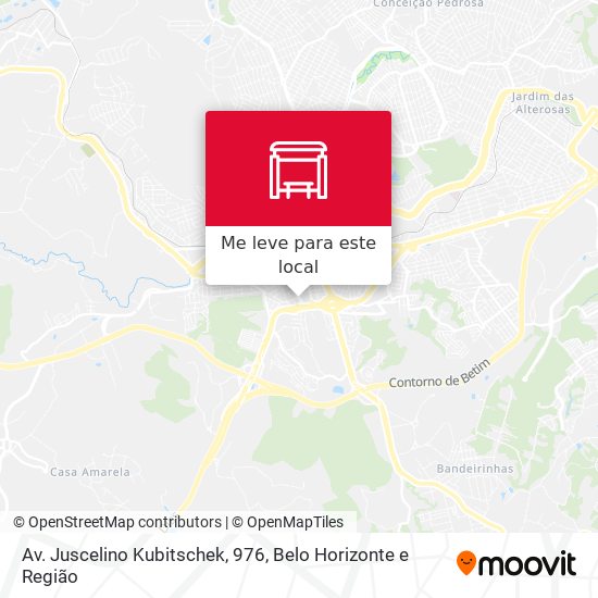 Av. Juscelino Kubitschek, 976 mapa