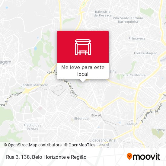 Rua 3, 138 mapa