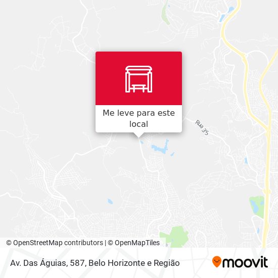 Av. Das Águias, 587 mapa