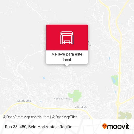 Rua 33, 450 mapa