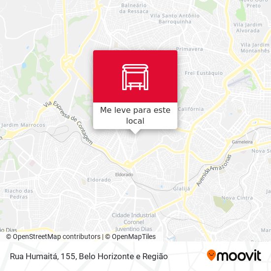 Rua Humaitá, 155 mapa