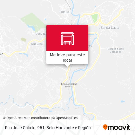 Rua José Calixto, 951 mapa