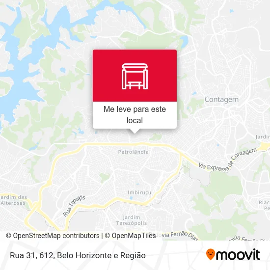 Rua 31, 612 mapa