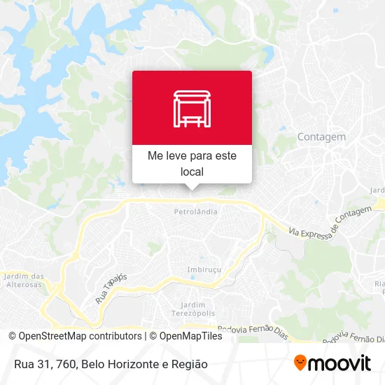 Rua 31, 760 mapa