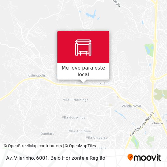 Av. Vilarinho, 6001 mapa