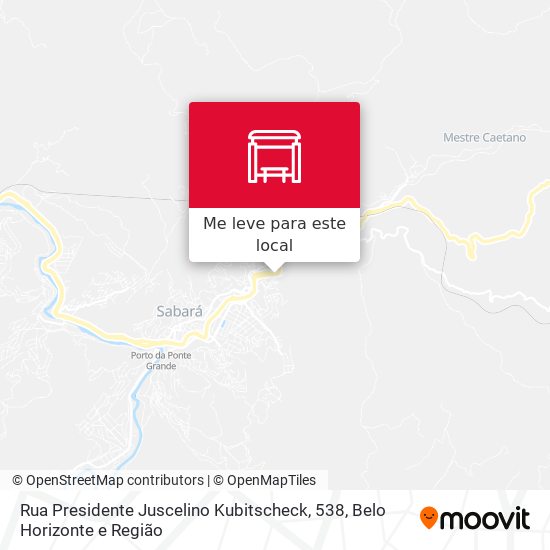 Rua Presidente Juscelino Kubitscheck, 538 mapa