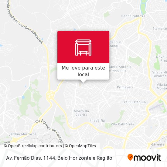 Av. Fernão Dias, 1144 mapa