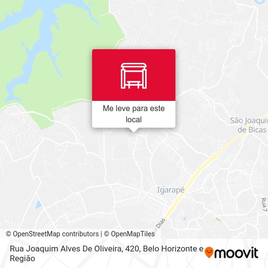 Rua Joaquim Alves De Oliveira, 420 mapa